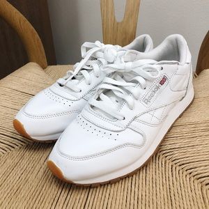 reebok classic leather sneakers